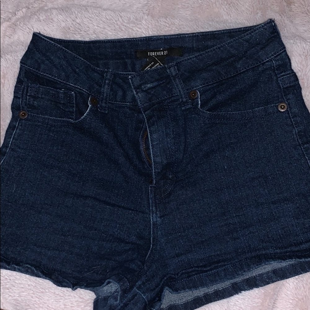 Forever 21 High-waist jean shorts